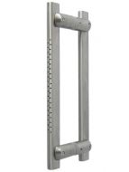 Oval Slimline Stainless Steel Door Handle 350mm 