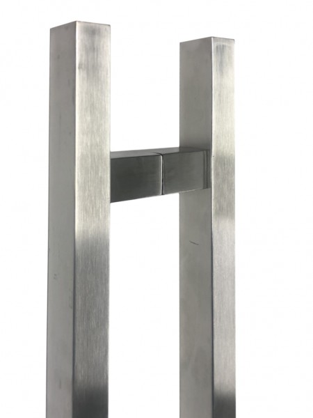 38mm(Wide) x 25mm- 1800mm Rectangular Pair Stainless Steel  Door Handles